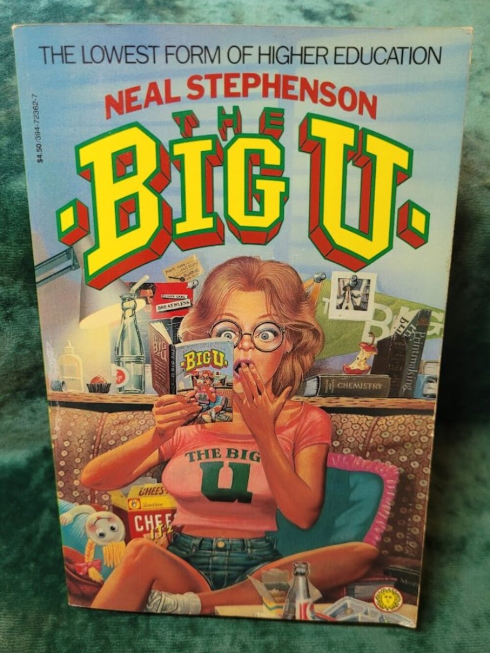 The Big U by Neal Stephenson - First Edition - 1984 - paperback